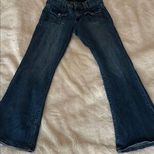 Classic Blue Flared Women's Jeans